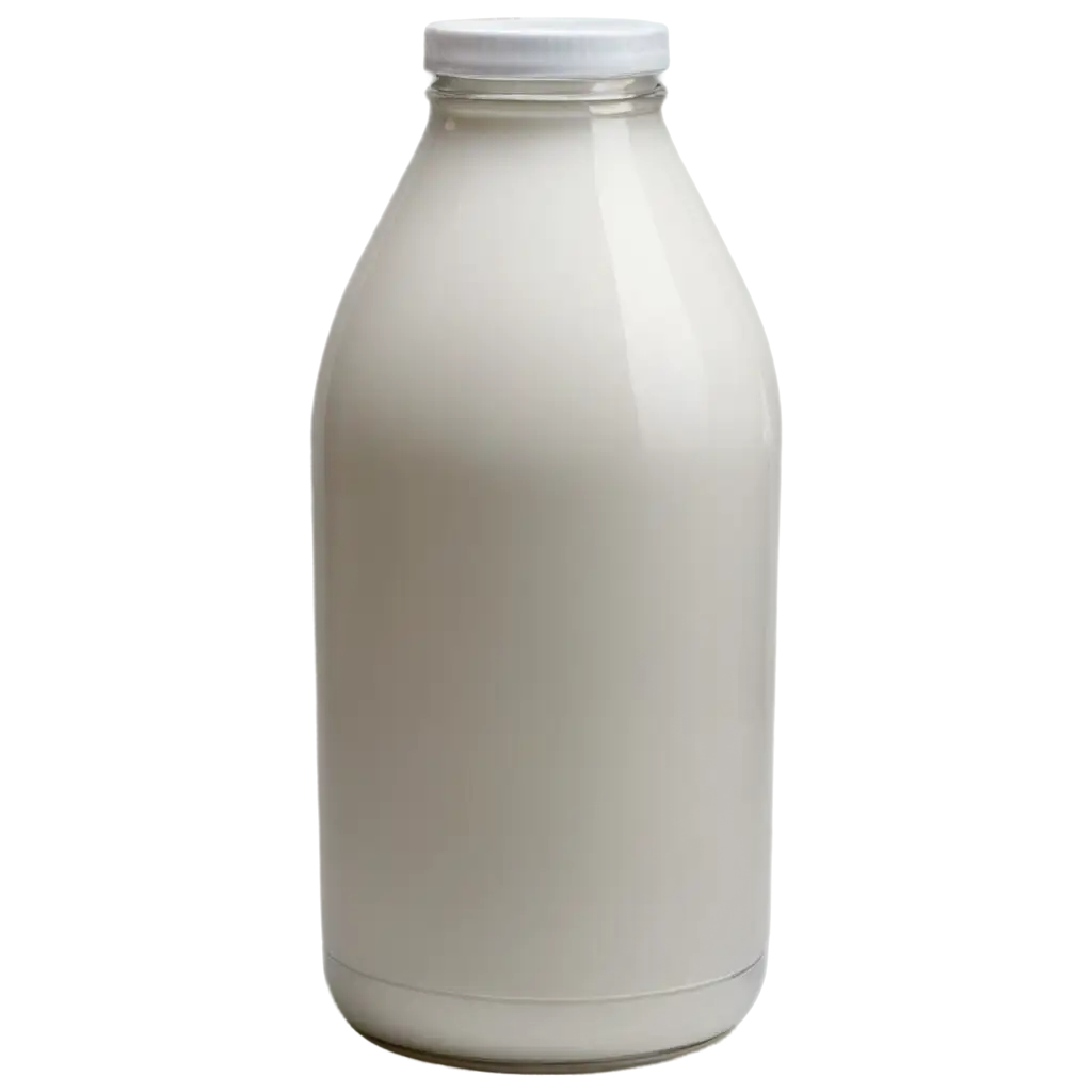 2-Dimensional-Milk-Bottle-PNG-Image-Clear-and-HighQuality-Digital-Art