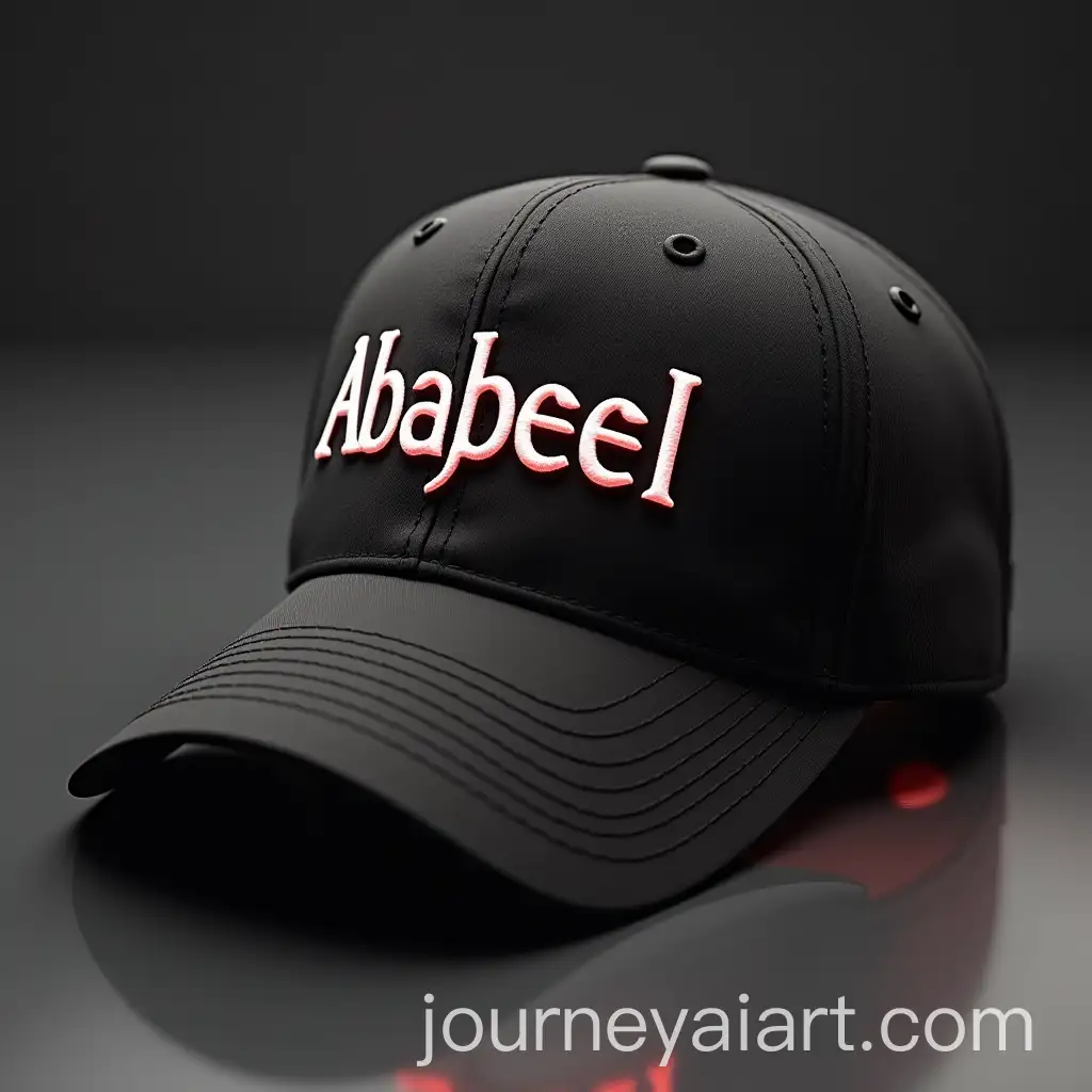 Hyper-Realistic-High-Render-Graphics-Logo-Design-for-Ababeel-Caps-Brand