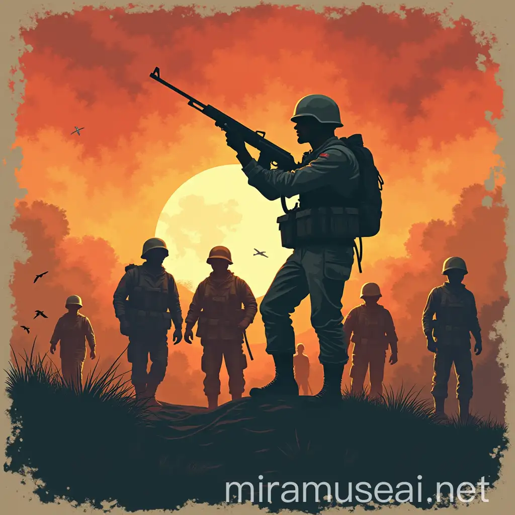 World War Game Design Poster