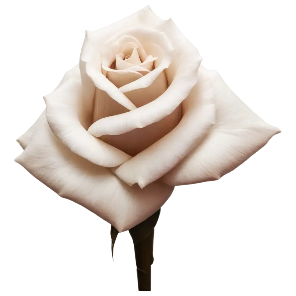 Beautiful-White-Rose-with-Maroon-Shade-PNG-Image-for-HighQuality-Floral-Design