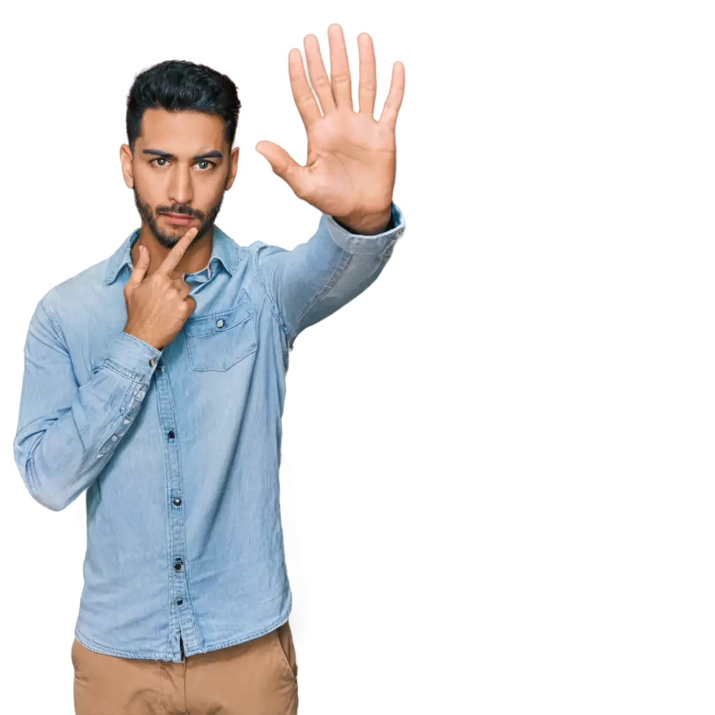 Male-Person-Stopping-with-His-Hand-PNG-Image-HighQuality-and-Versatile-Visual-for-Your-Projects