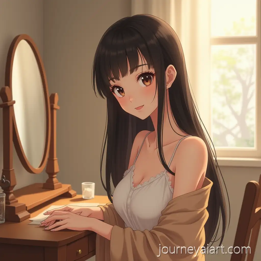 Beautiful-Young-Asian-Woman-at-Vanity-Table-withYoung-woman-at-vanity-Soft-Makeup-and-Elegant-Atmosphere