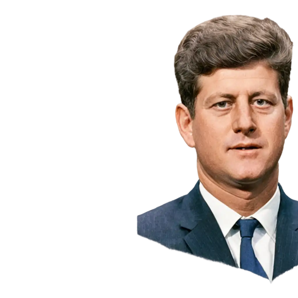 John-Kennedy-PNG-Portrait-Capturing-the-Essence-of-a-Historical-Figure-in-High-Quality