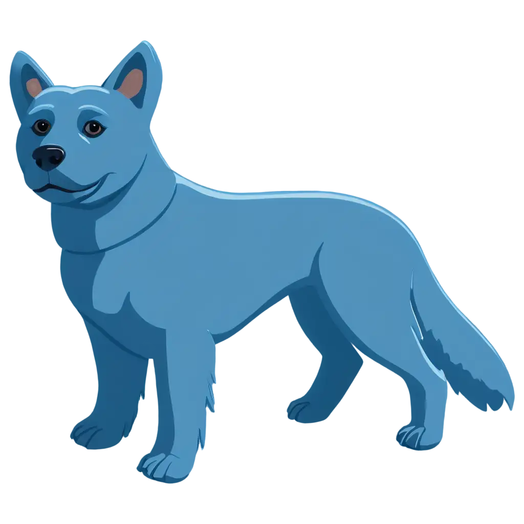 Blue-Dog-PNG-Image-HighQuality-Transparent-Artwork-for-Various-Applications