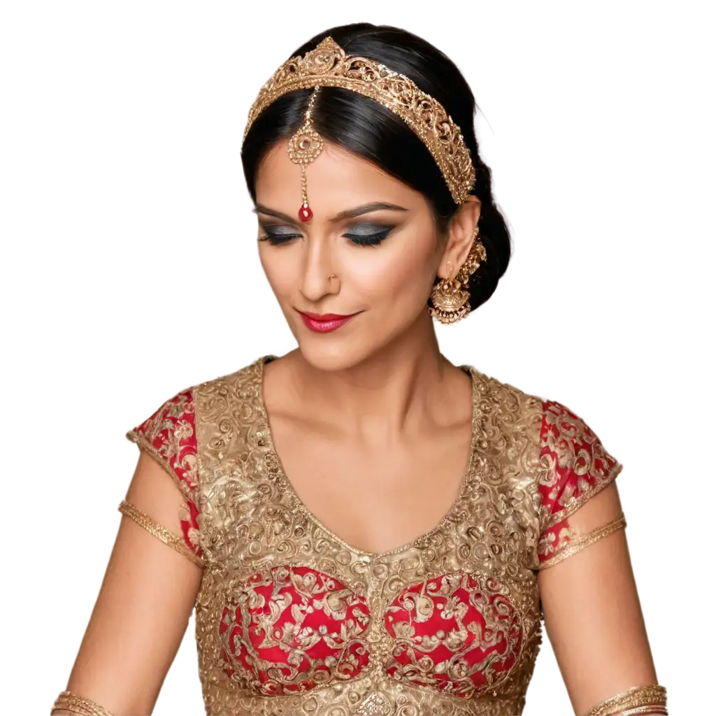 Indian-Bridal-Makeup-PNG-Stunning-HighQuality-Image-for-Wedding-Inspirations