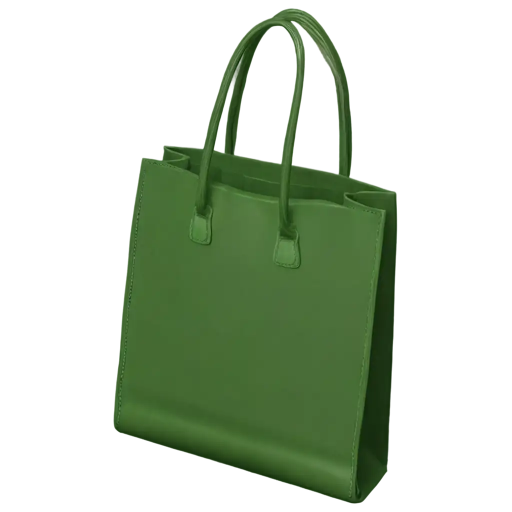 HighQuality-Green-Bag-PNG-Image-with-Vibrant-Colors-and-Crisp-Details