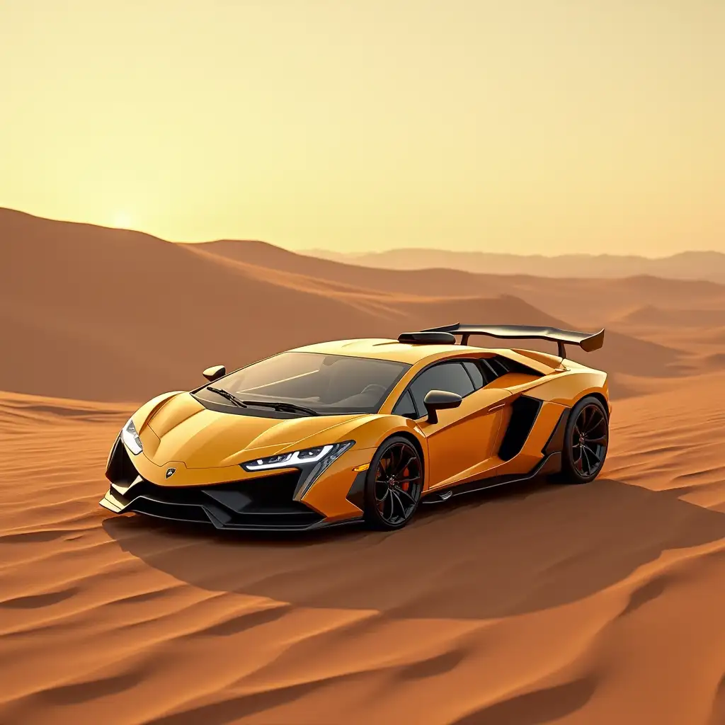 Lamborghini horacane on mars