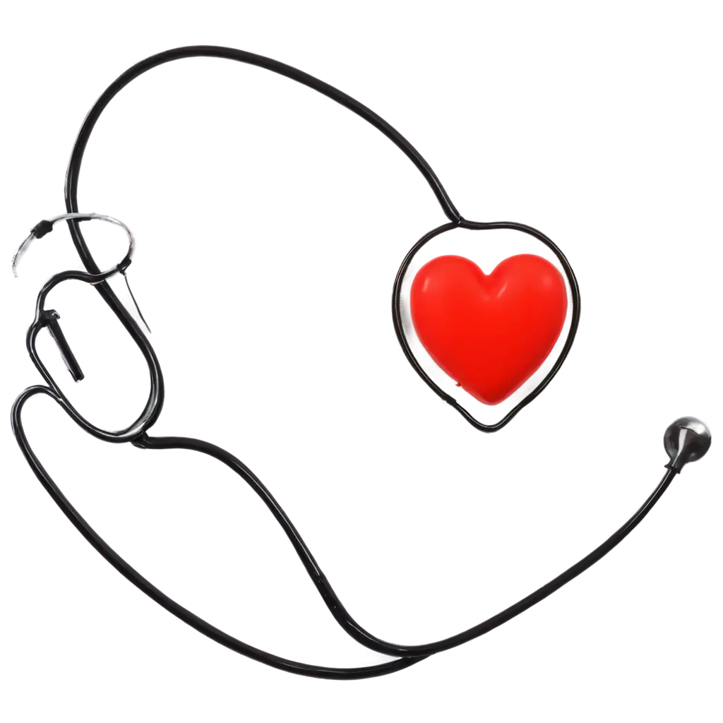 heart and stethoscope