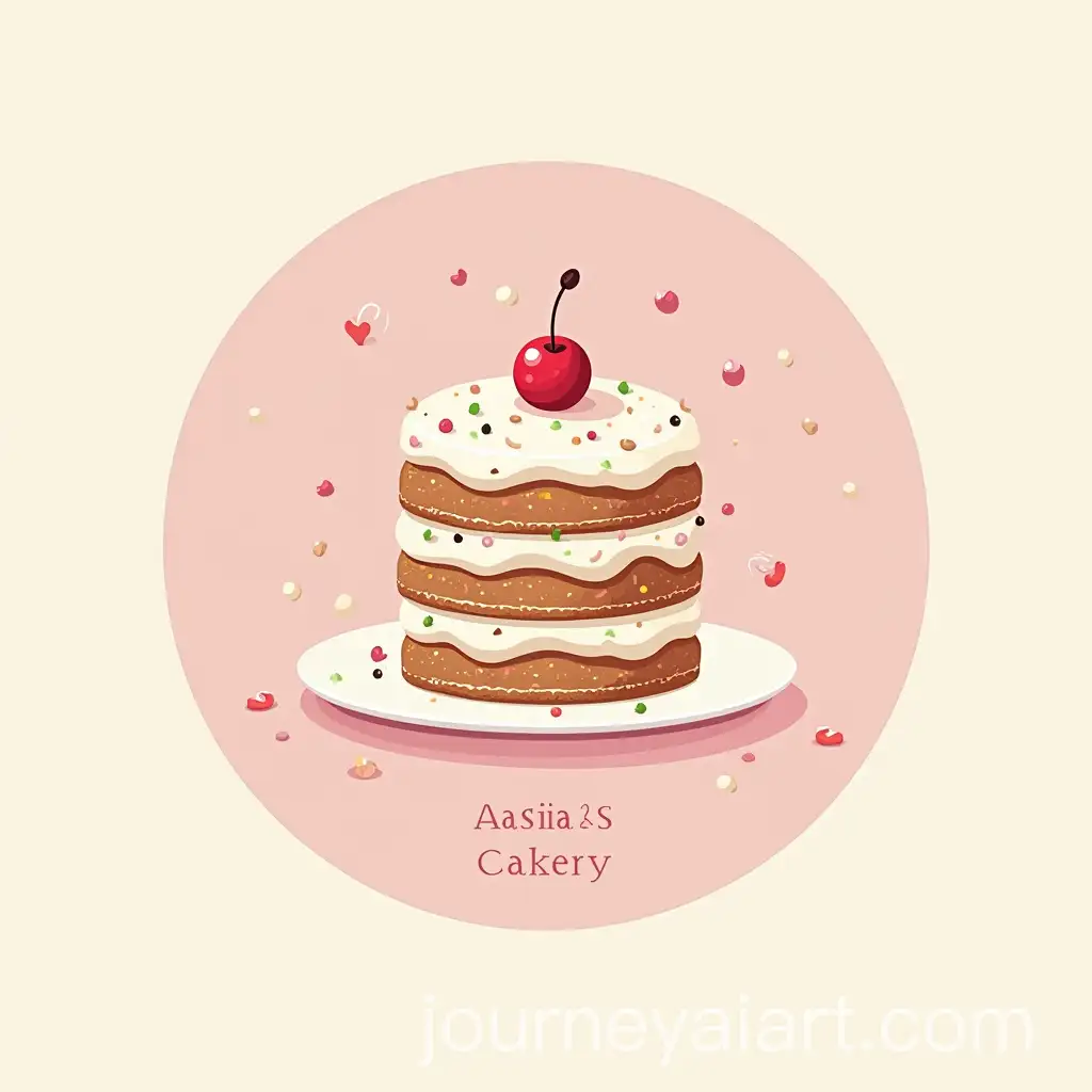 Aasias-Cakery-Logo-Featuring-Cakes-Cookies-and-Sweets