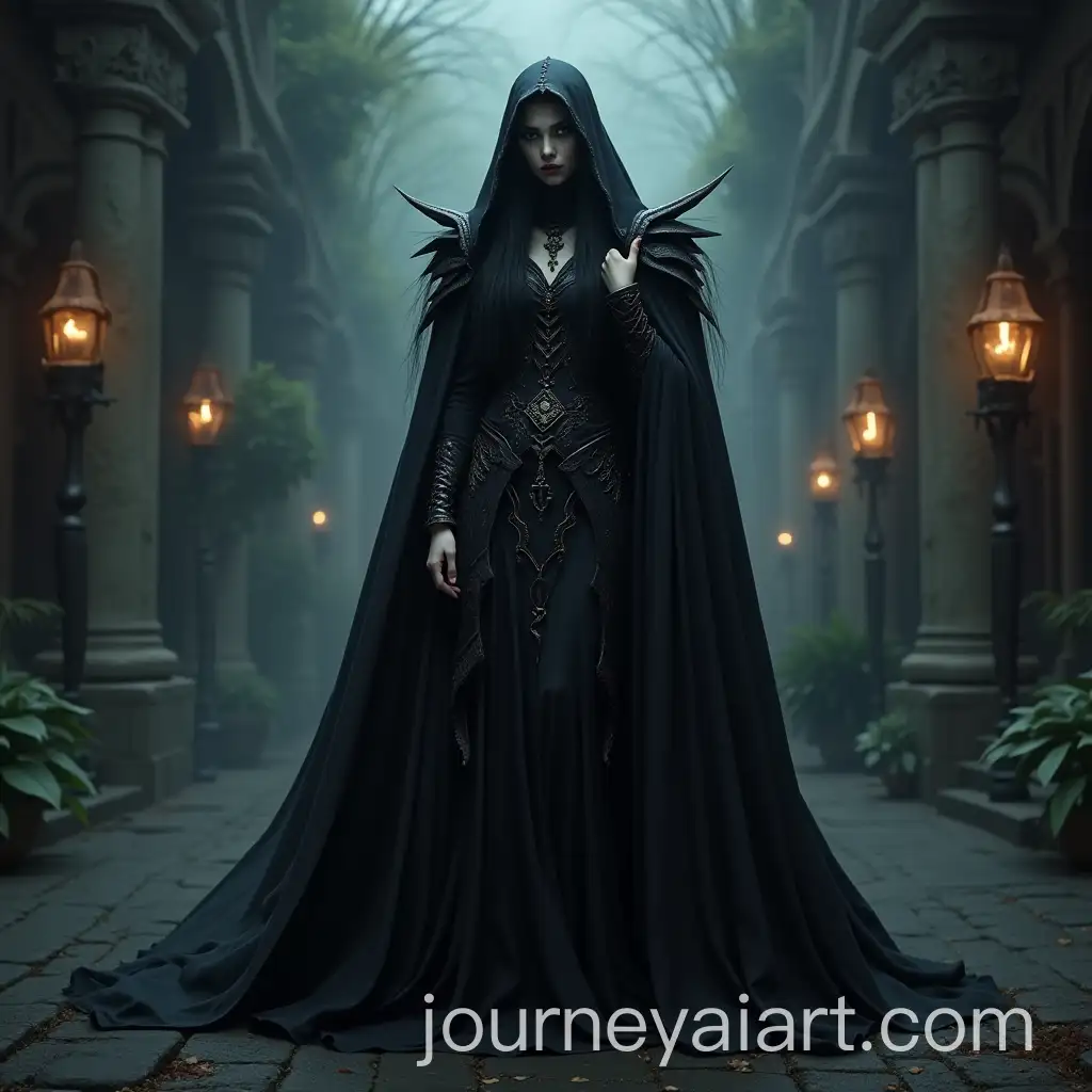 Gothic-Sylvanas-in-Dark-Enchanted-Forest