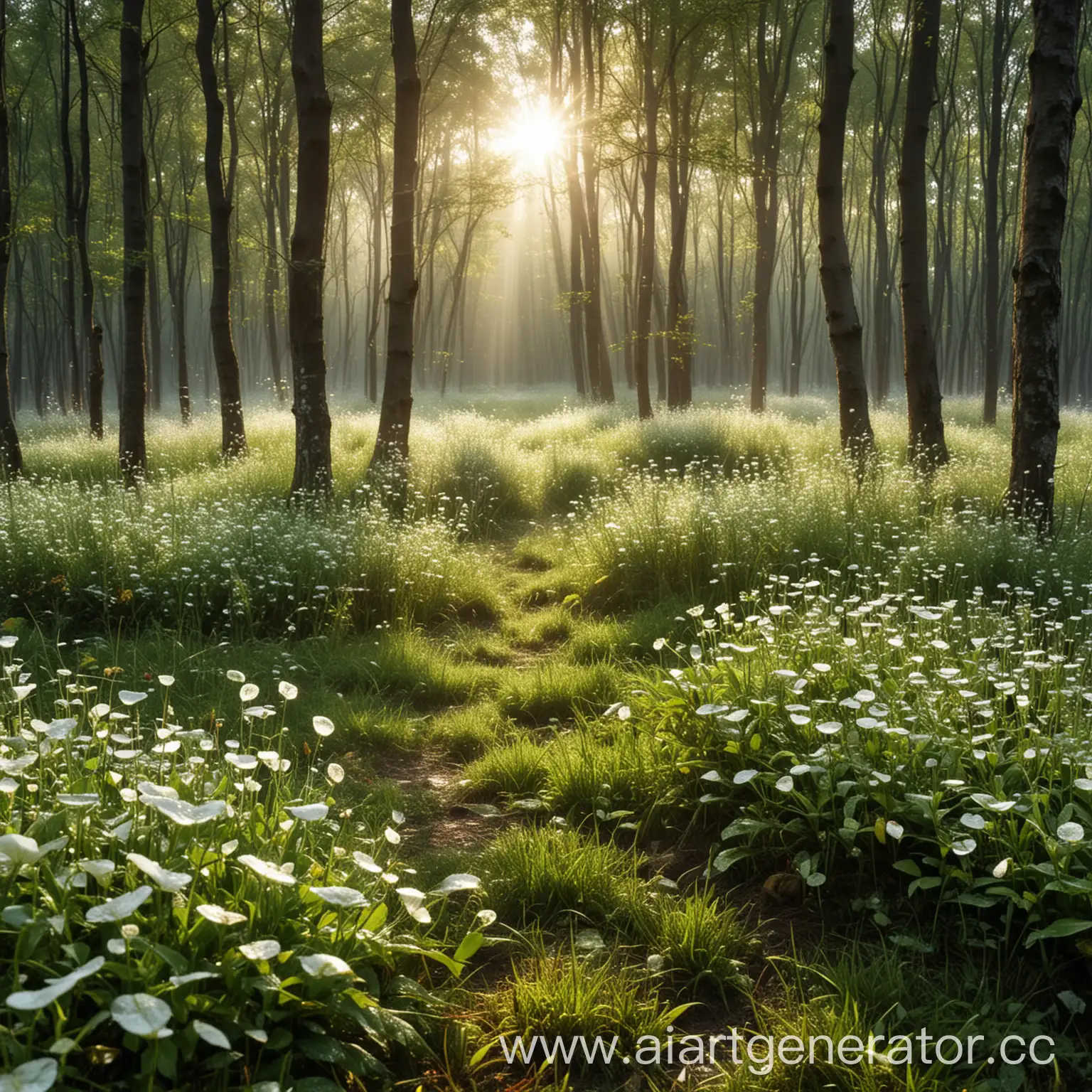 Vibrant-Morning-Light-on-Cultivated-Trees-with-Music