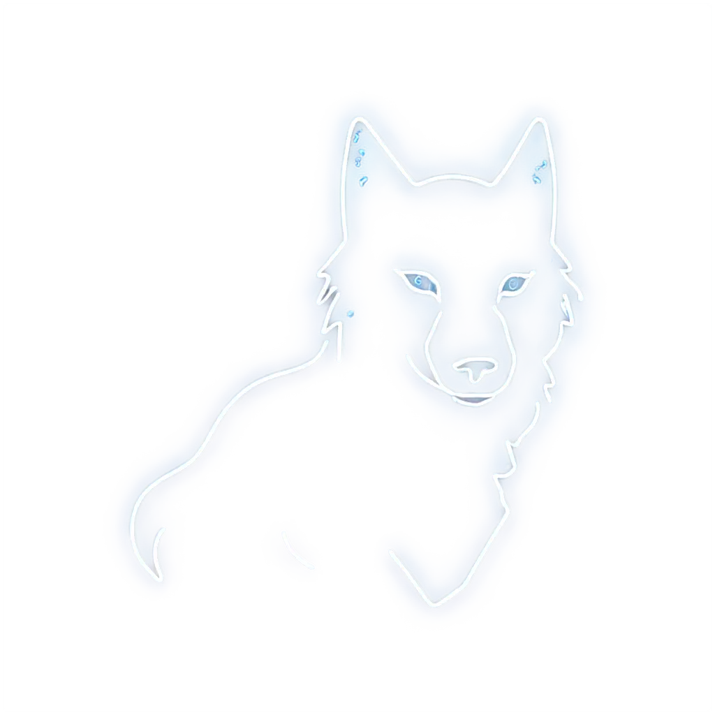 Neon-Wolf-Sign-PNG-A-Glowing-Symbol-of-Wildness-and-Modernity