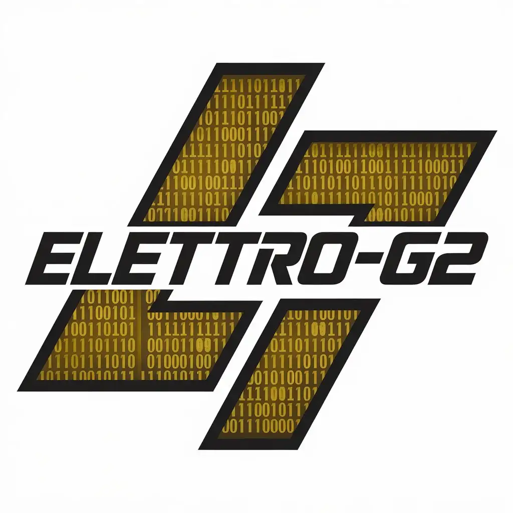 LOGO-Design-for-ELETTROG2-Black-Text-with-Yellow-Binary-Code-Background-for-Tech-Savvy-Appeal