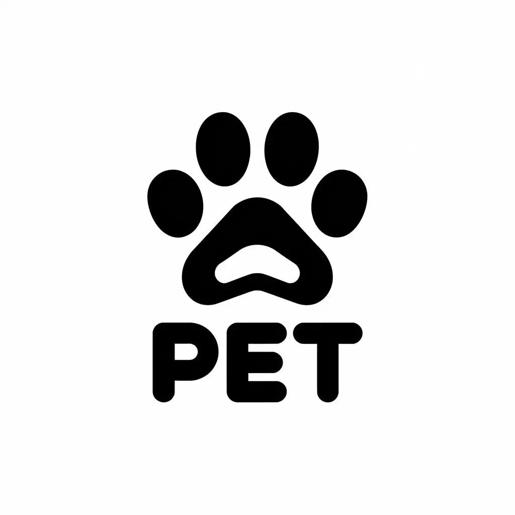 LOGO Design for Pet Vector Design with Pet Symbol for Animals Pets Industry