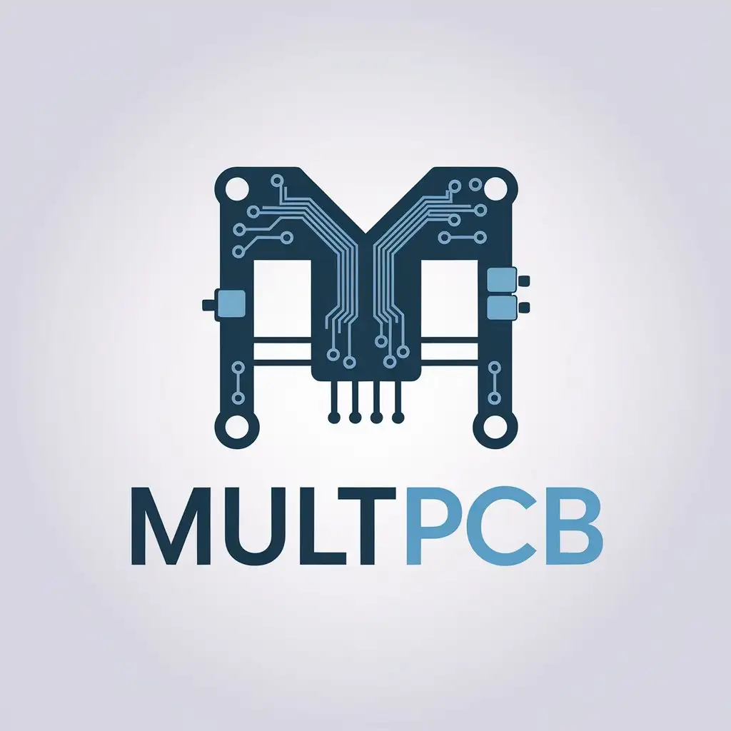 LOGO-Design-for-MULTPCB-Minimalistic-Blue-Electronic-Components-Theme