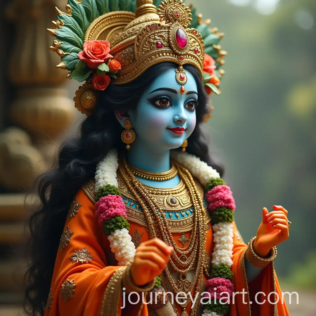 Krishna-Playing-Flute-in-Serene-Forest-Scene