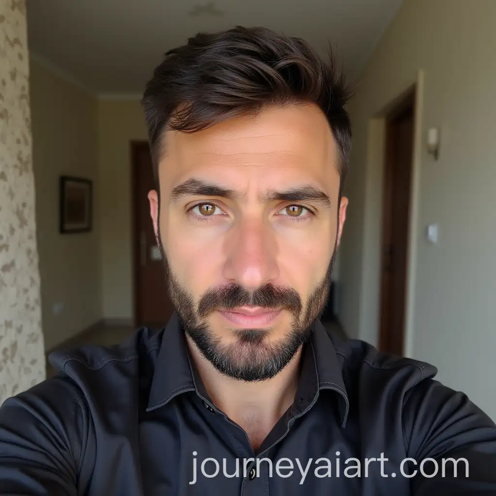 30YearOld-Bulgarian-Man-Taking-a-Selfie-in-a-Room