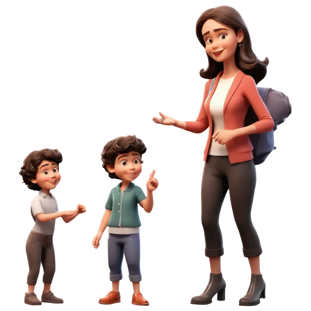 HighResolution-3D-Cartoon-Mother-PNG-Image-for-Creative-Character-Design