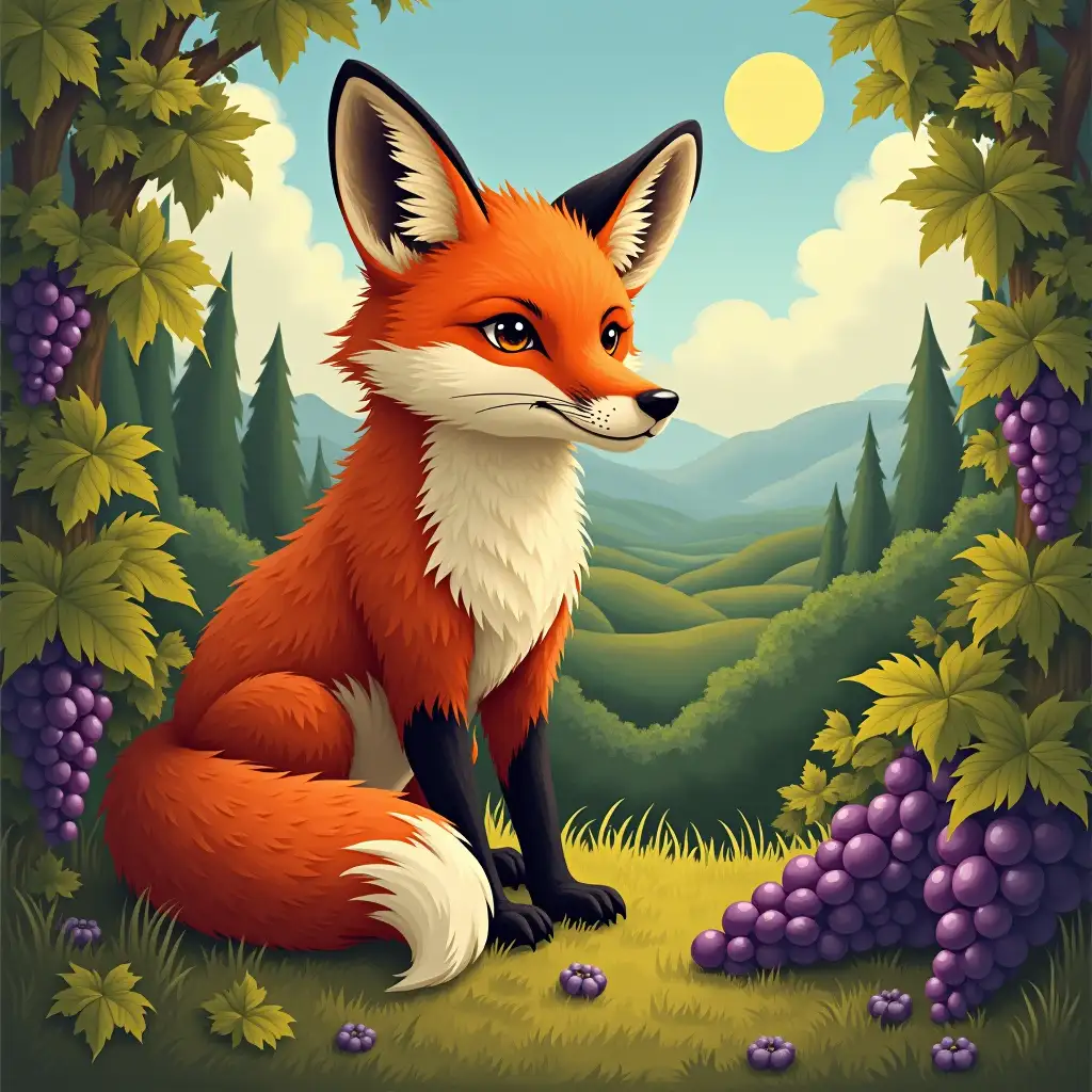 The Fox and the Grapes