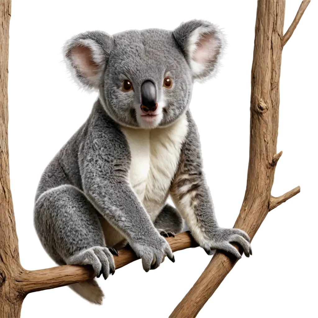 HighQuality-Koala-PNG-Image-for-Versatile-Creative-Uses