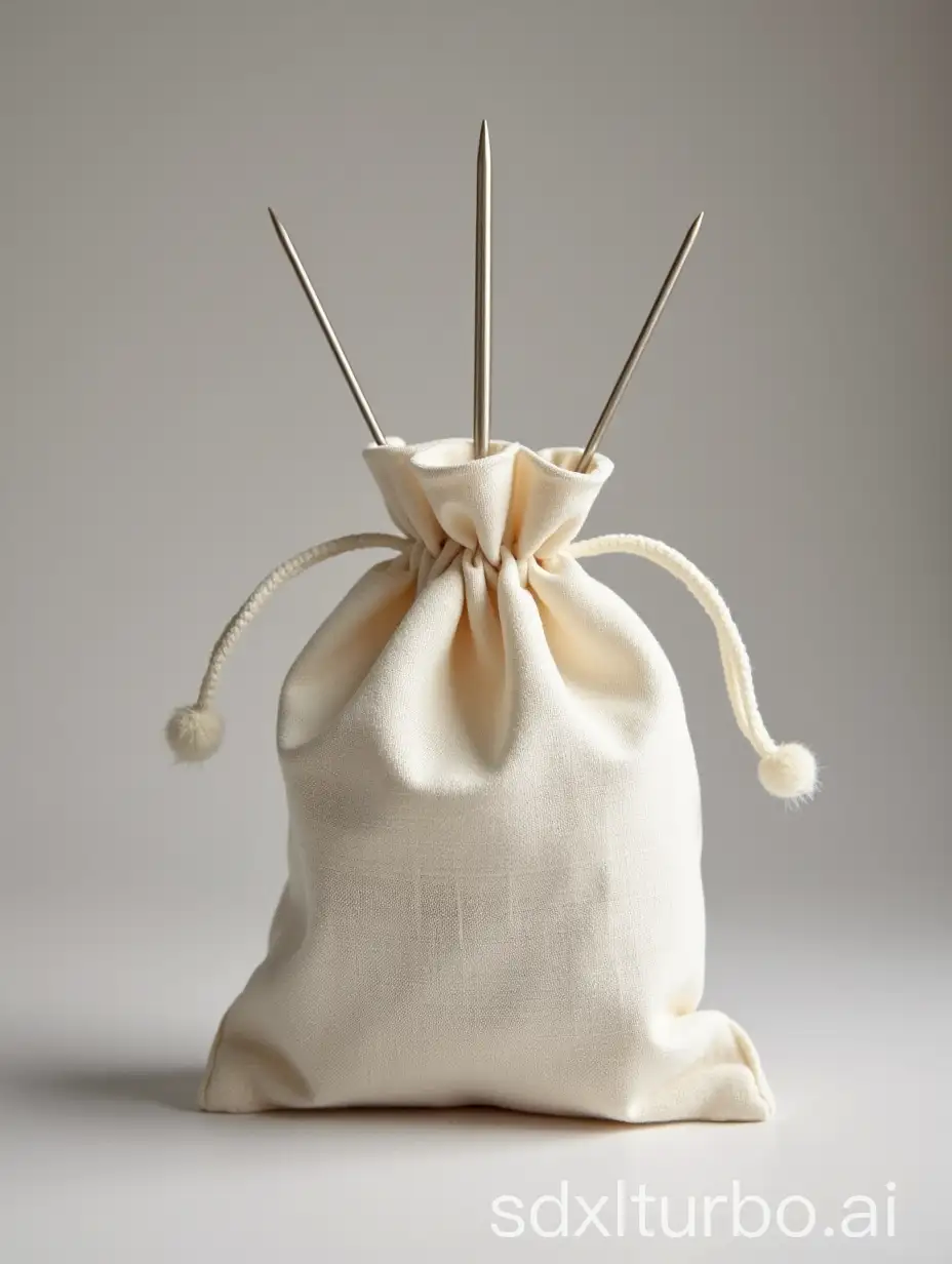 Needle-in-Cotton-Bag-Small-Sharp-Object-Amid-Soft-Fabric