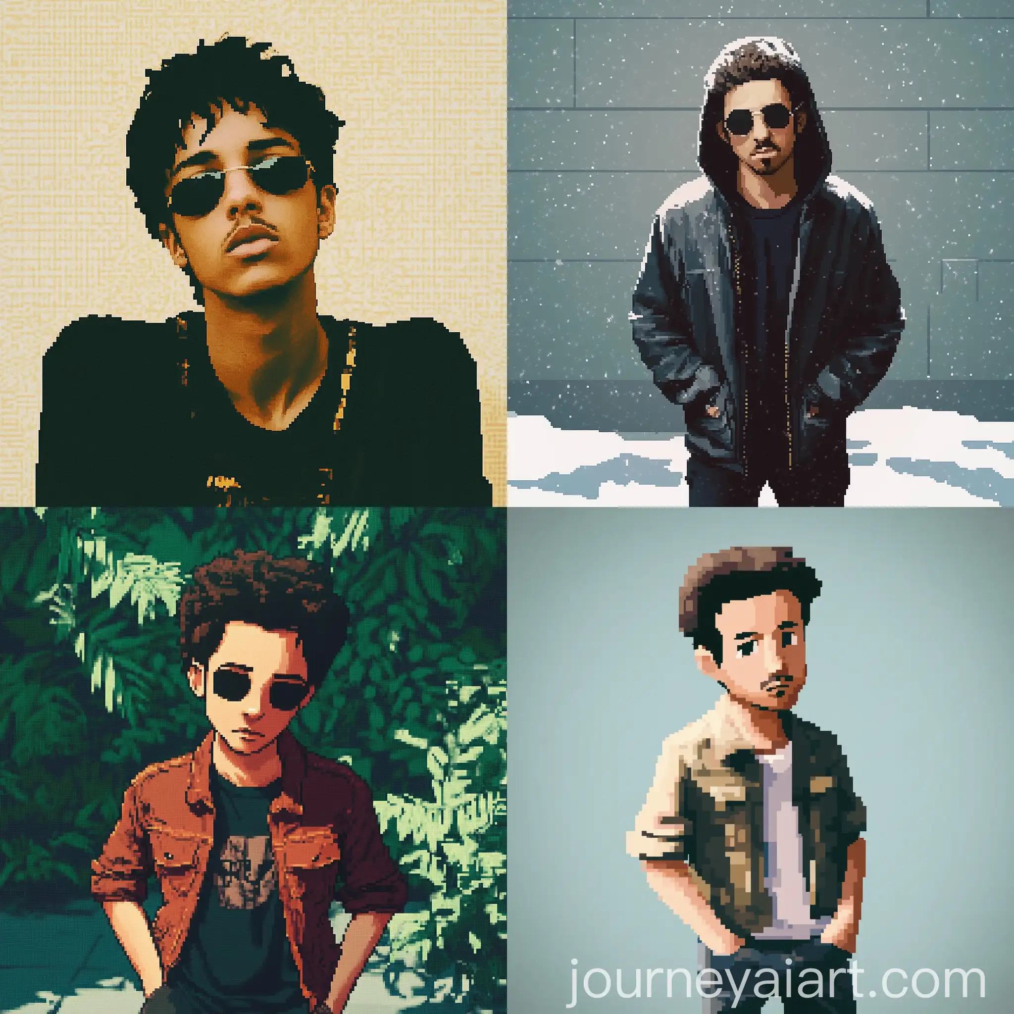 8Bit-Pixel-Character-Portrait