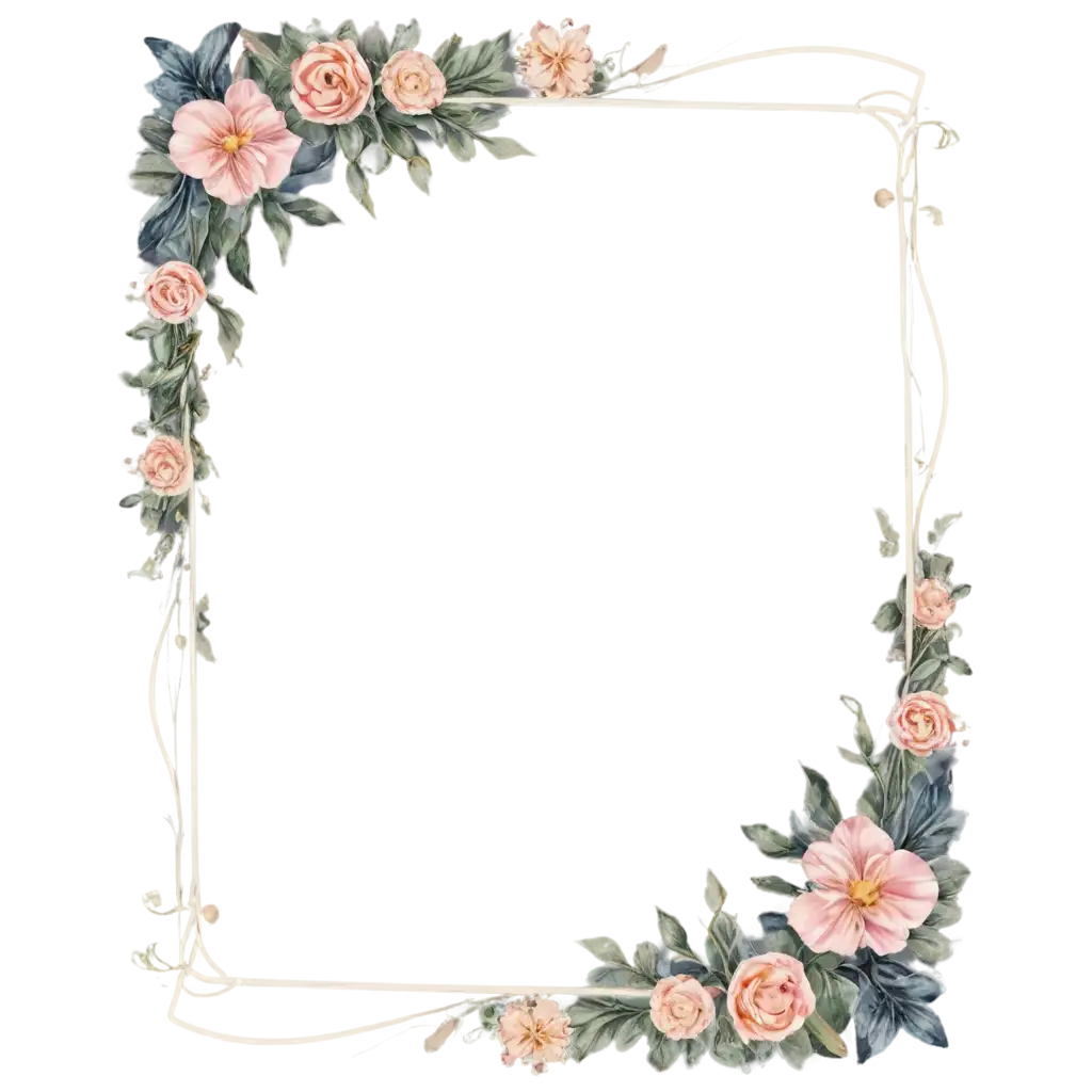 Floral-Frame-PNG-Image-Perfect-for-Elegant-Designs-and-Digital-Creations