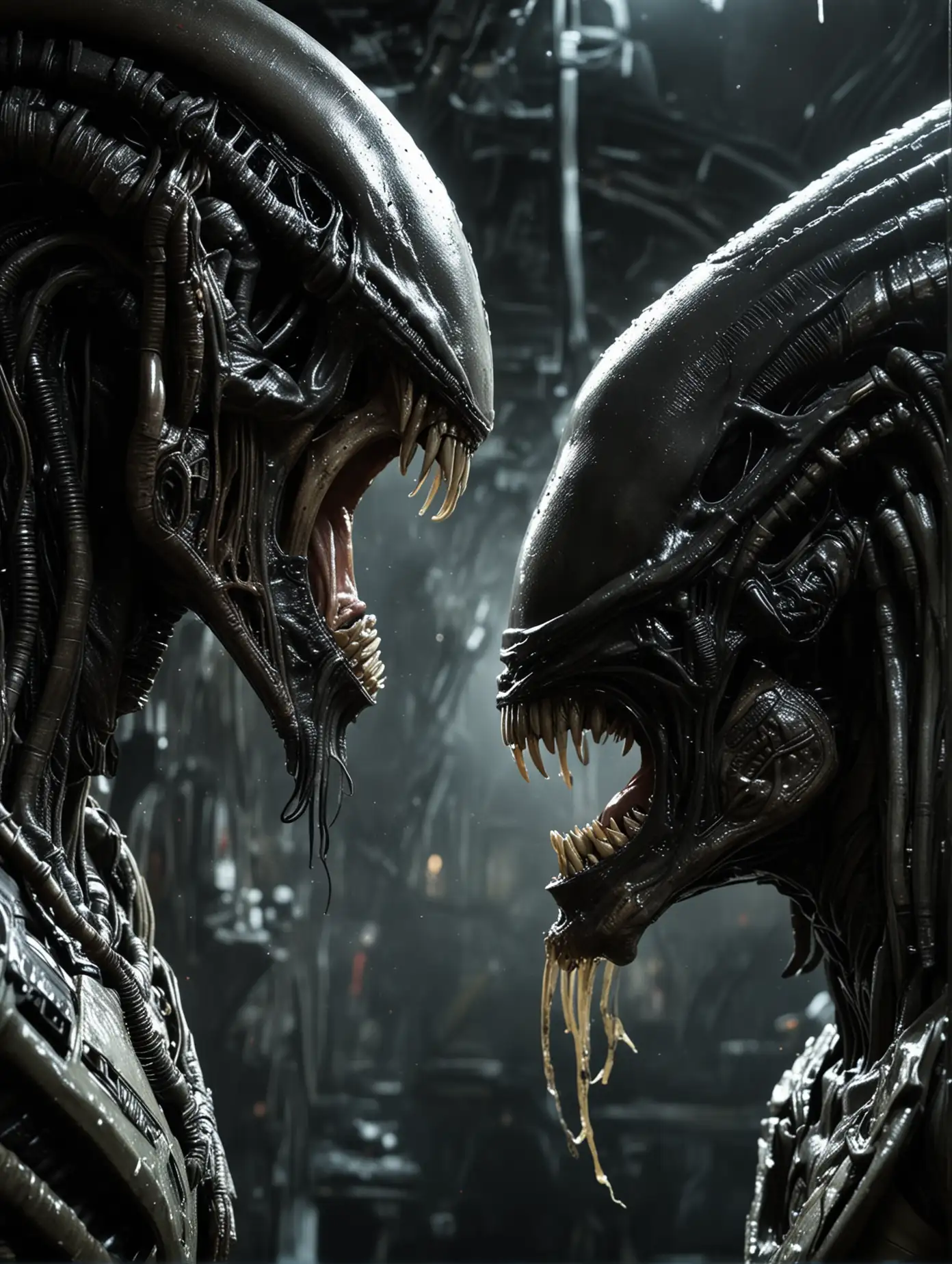 Xenomorph-vs-Predator-FaceOff-Inside-Nostromo-Spaceship