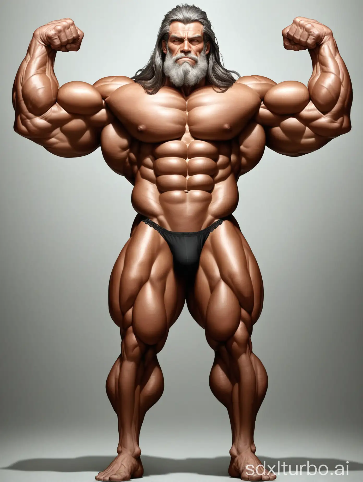 Muscular-Elderly-Man-Showing-Massive-Biceps