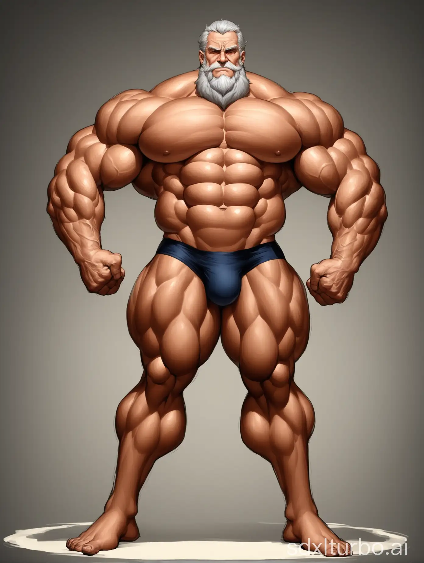 Muscular-Elderly-Man-Displaying-Massive-Biceps-in-Underwear