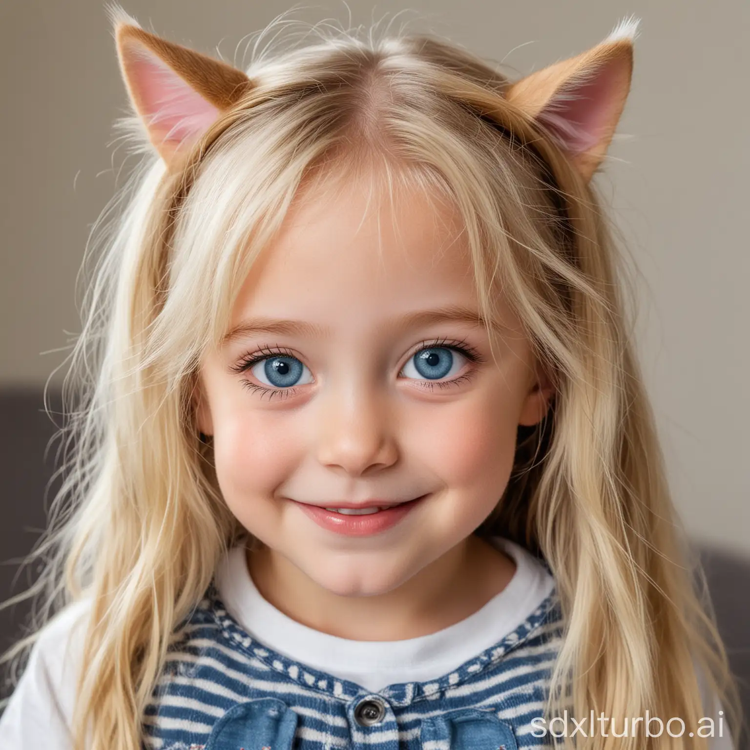 Adorable-5YearOld-Girl-with-Cat-Ears-and-Tail-Happy-Expression