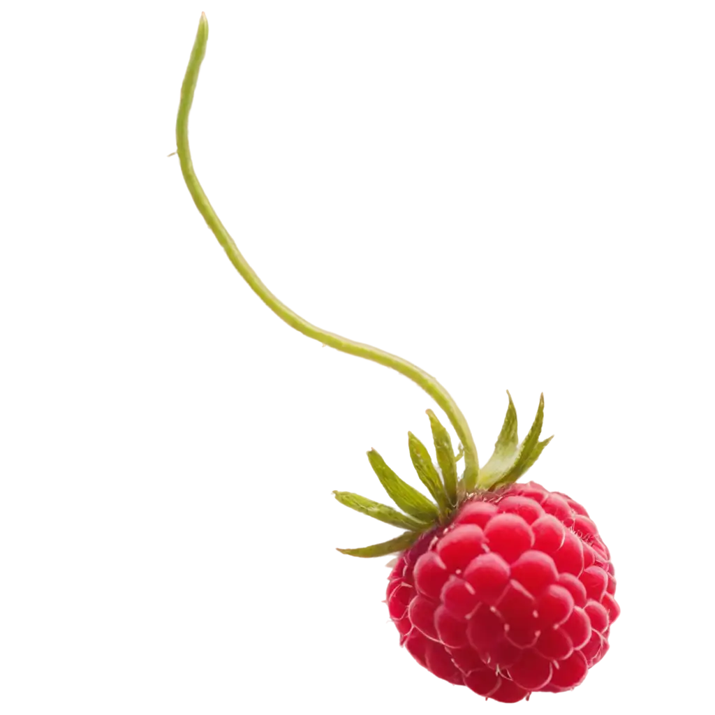 HighQuality-PNG-Image-of-a-Single-Raspberry-Berry-for-Clear-Crisp-Digital-Design