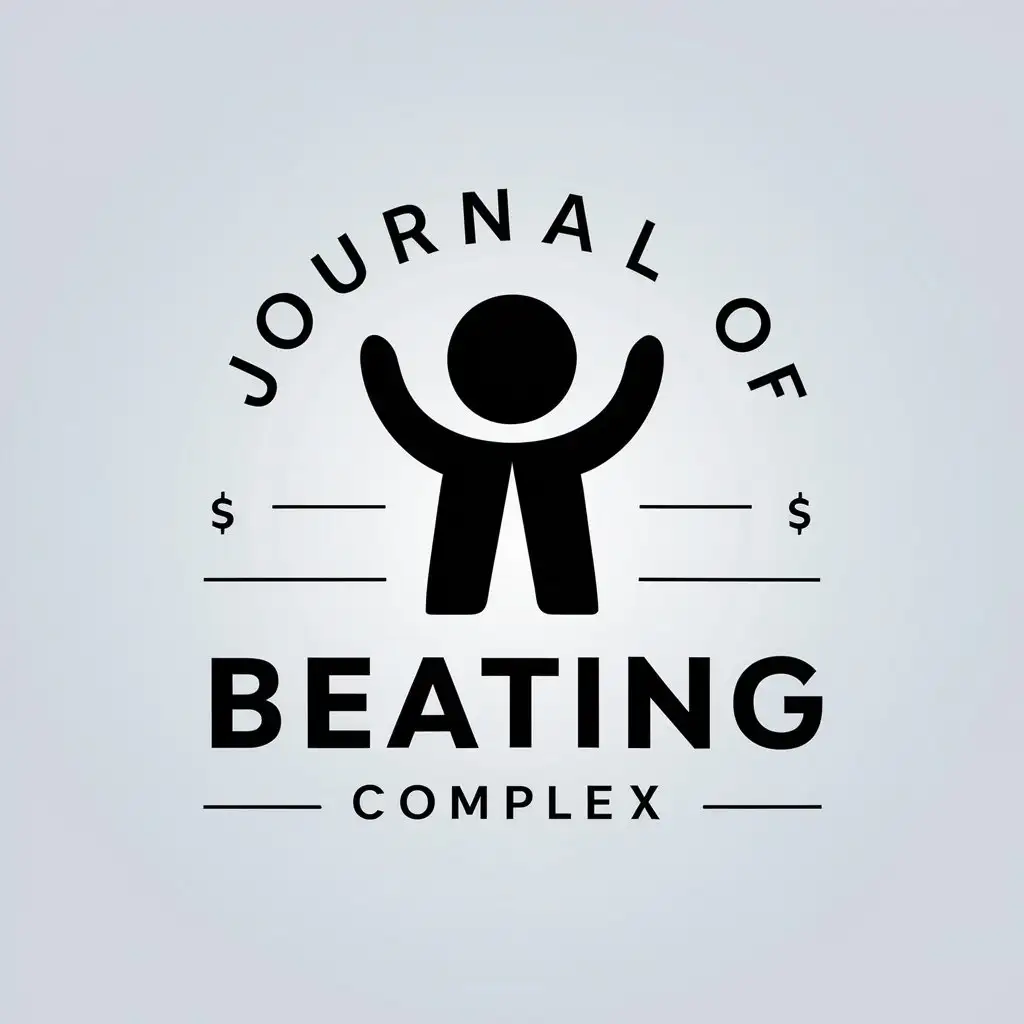 LOGO-Design-For-Journal-of-Beating-Vector-Design-with-Happy-Person-Symbol-for-Finance-Industry