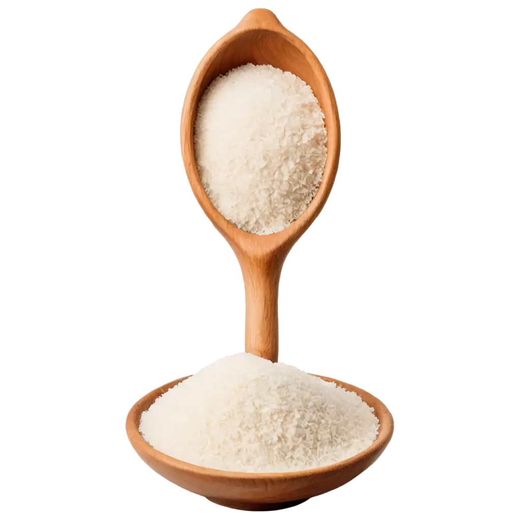 HighQuality-PNG-Image-of-Rice-Flour-on-OffWhite-Ground-CloseUp-View