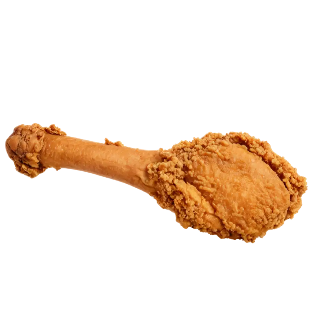 Fried-Chicken-Leg-PNG-Image-HighQuality-Transparent-Image-for-Culinary-Design-and-Marketing