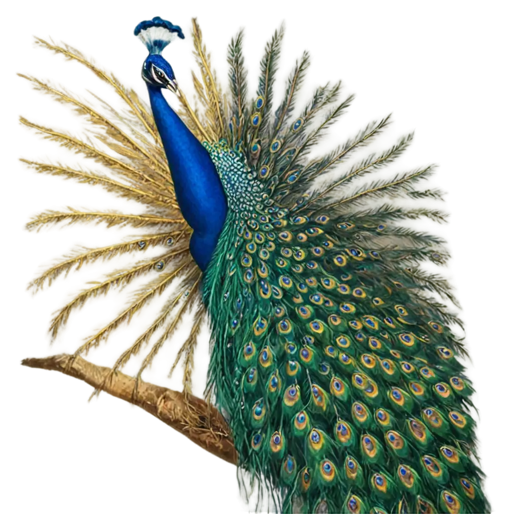 Stunning-Peacock-PNG-Image-for-Creative-Projects-HighQuality-Transparent-Format