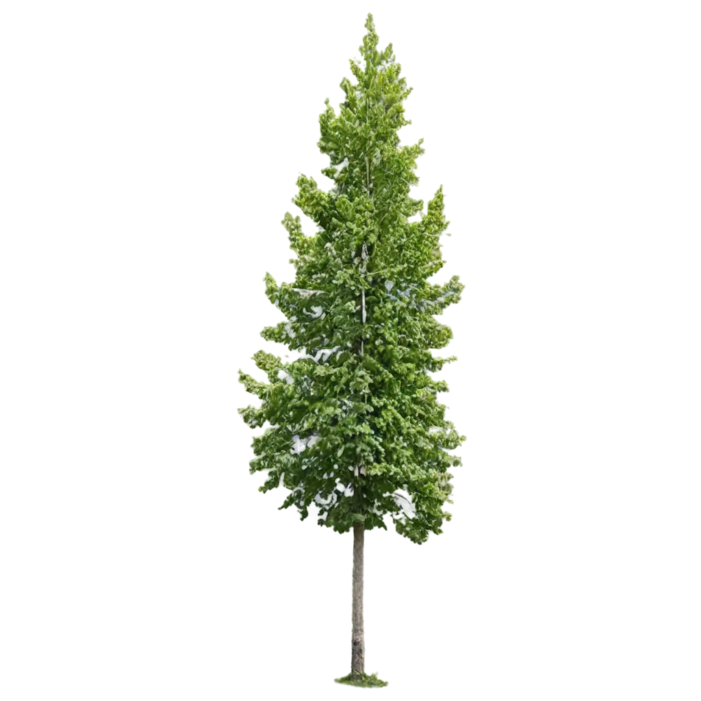 Tall-Narrow-Poplar-Tree-PNG-Image-for-HighQuality-Design-and-Illustration