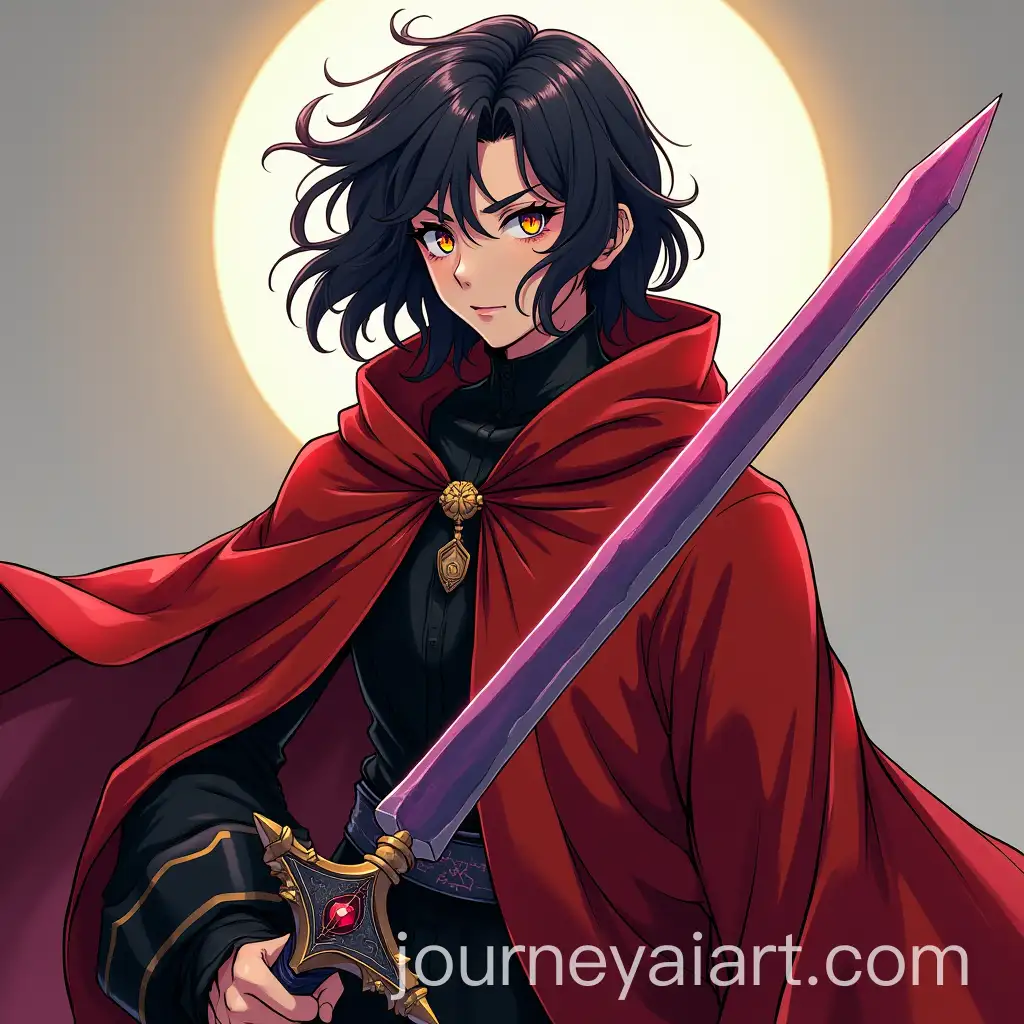 Ethereal-Warrior-Wielding-Persian-Blade-with-Purple-and-Yellow-Eyes