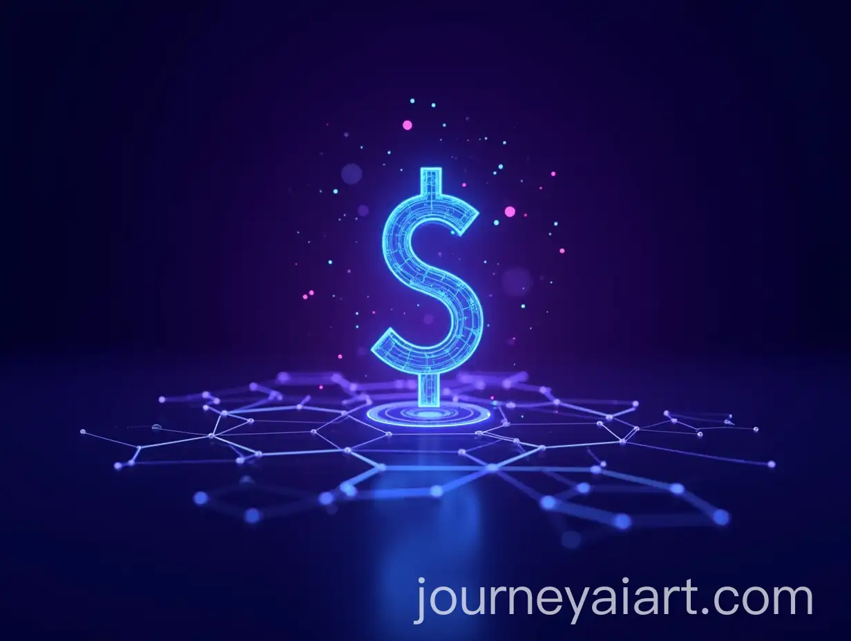 Futuristic-Dollar-Symbol-in-a-Digital-World-with-Neon-Accents