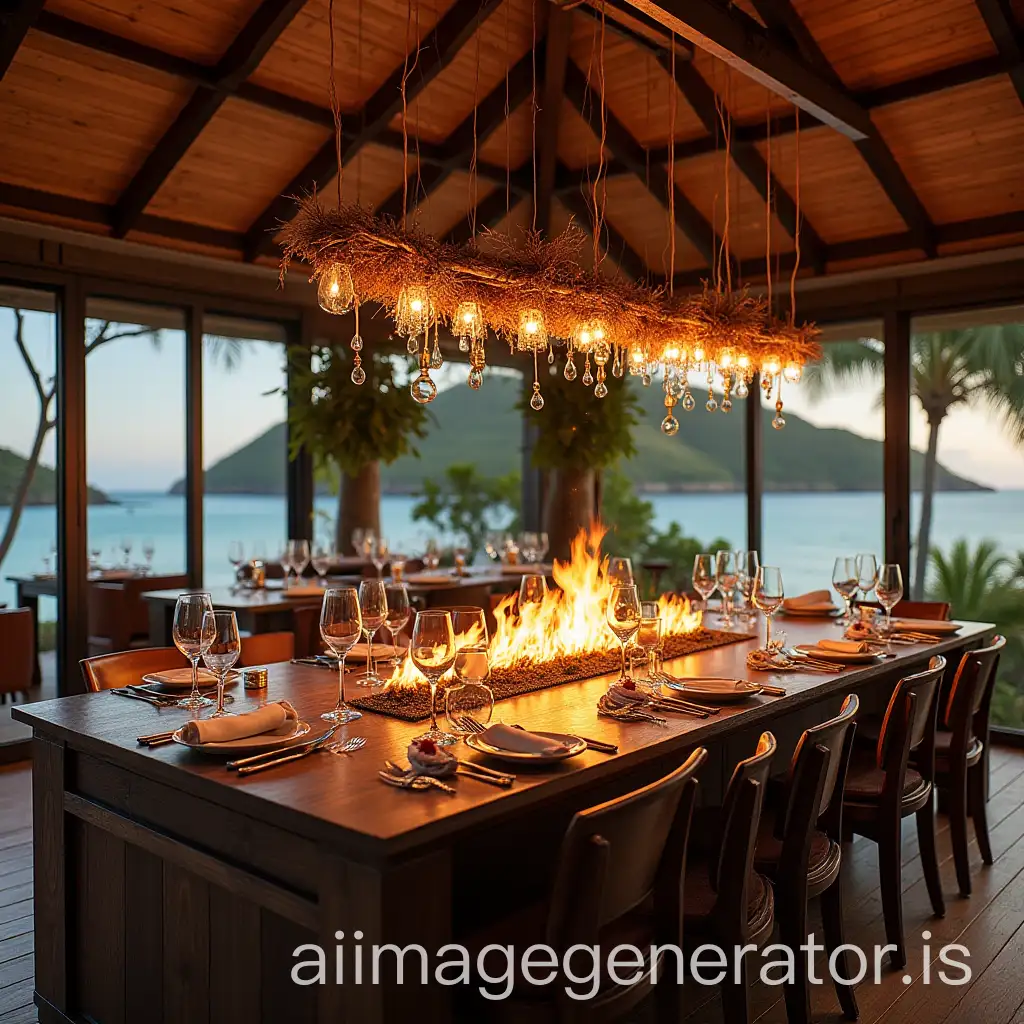 Gourmet-Restaurant-Featuring-Four-Elements-with-Central-Kitchen-in-Saint-Barthlmy