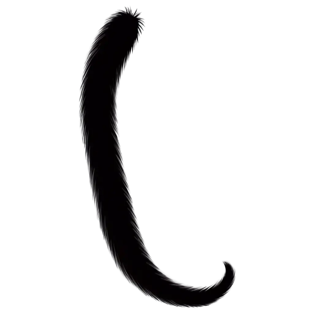 Black-Cat-Tail-PNG-HighQuality-Transparent-Image-for-Creative-Projects