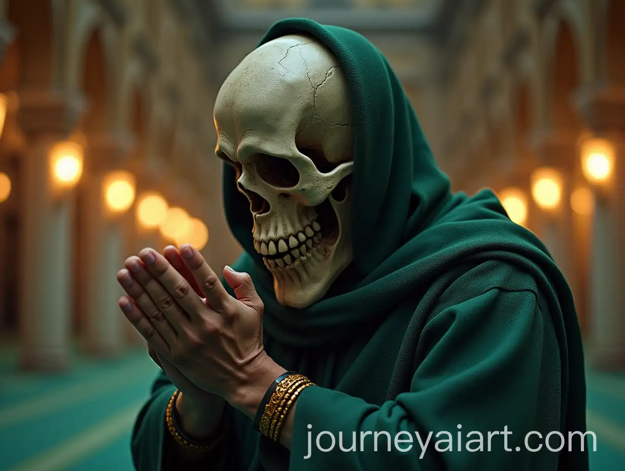 Hulk-Praying-in-Mosque-with-Skull-Cap-Magical-Scene