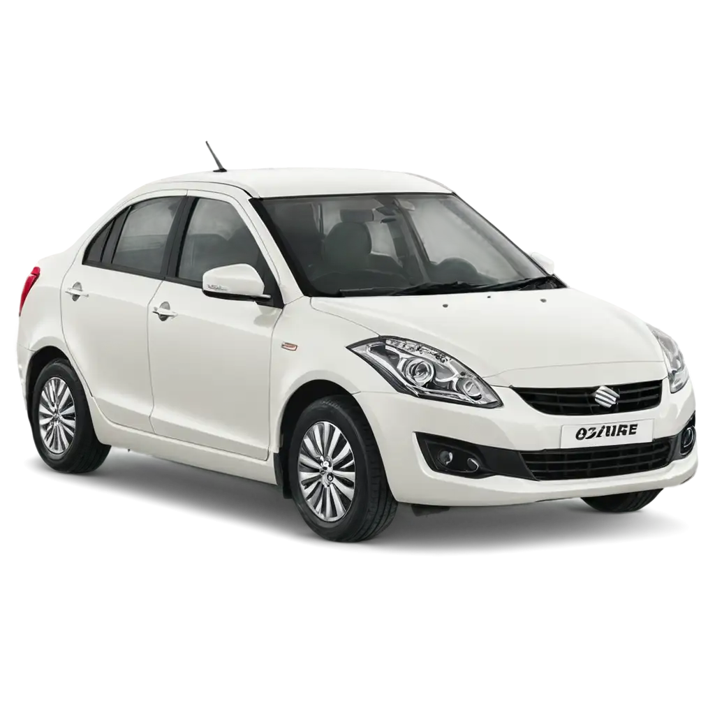 HighQuality-Swift-Dzire-White-Colour-PNG-Image-for-Versatile-Applications