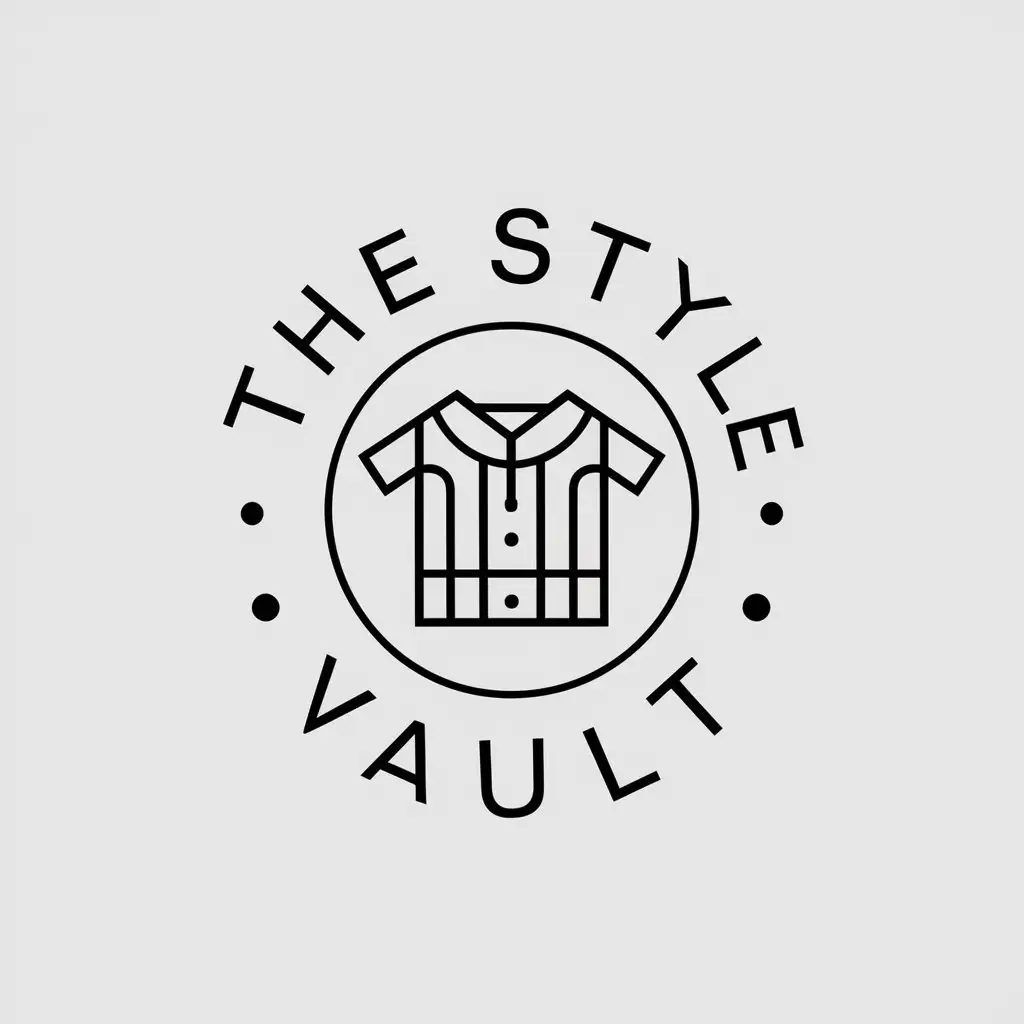 LOGO Design for The Style Vault Clothing Retail with Modern Elegance