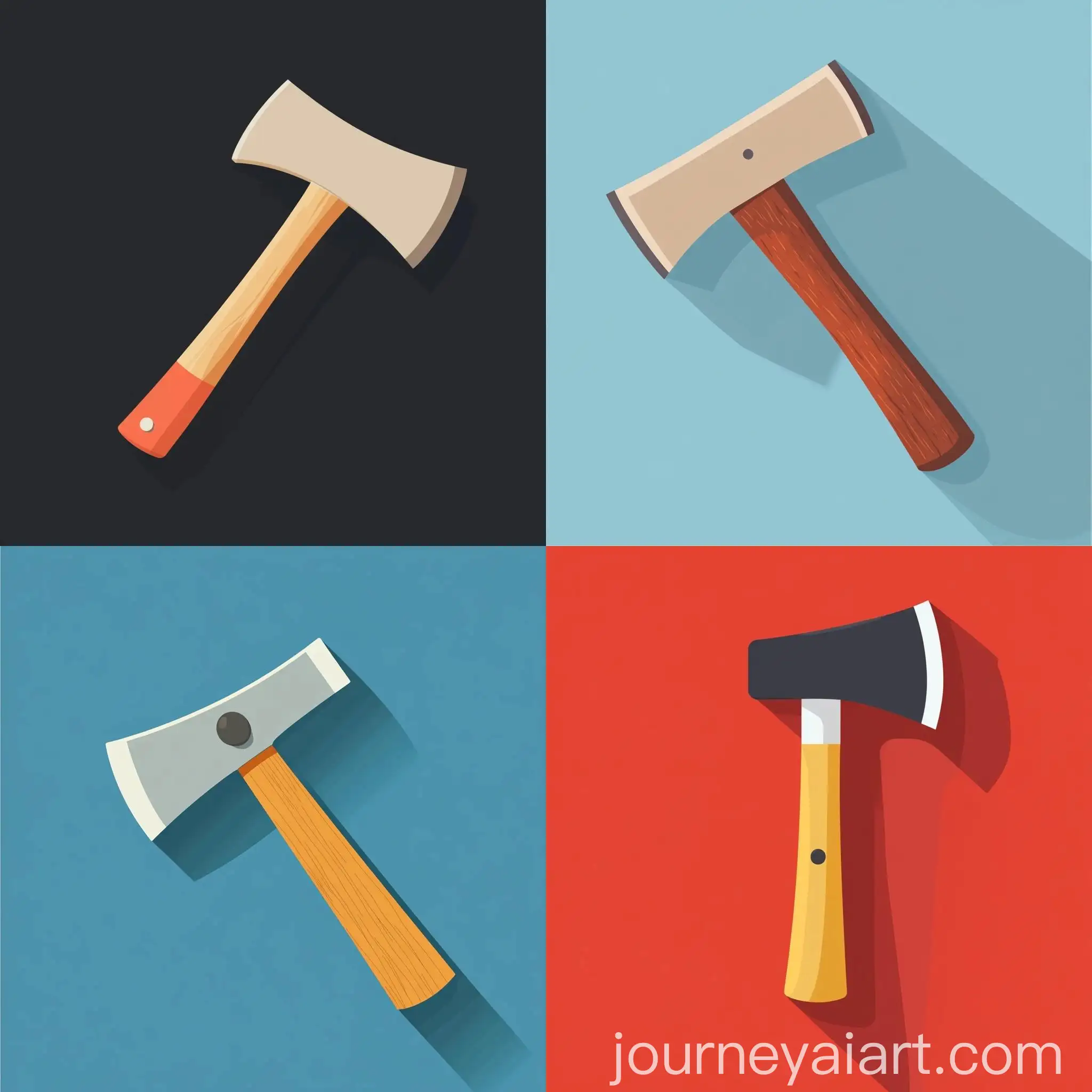 Simple-Hatchet-Icon-Flat-2D-Vector-Design