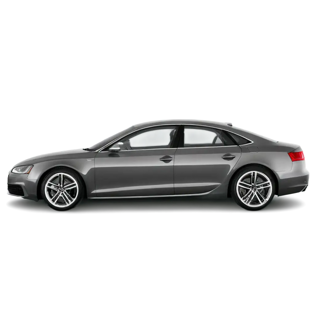 Side-View-of-a-Gray-Audi-Car-in-Profile-PNG-HighQuality-Image-for-Automotive-Design-and-Web-Use