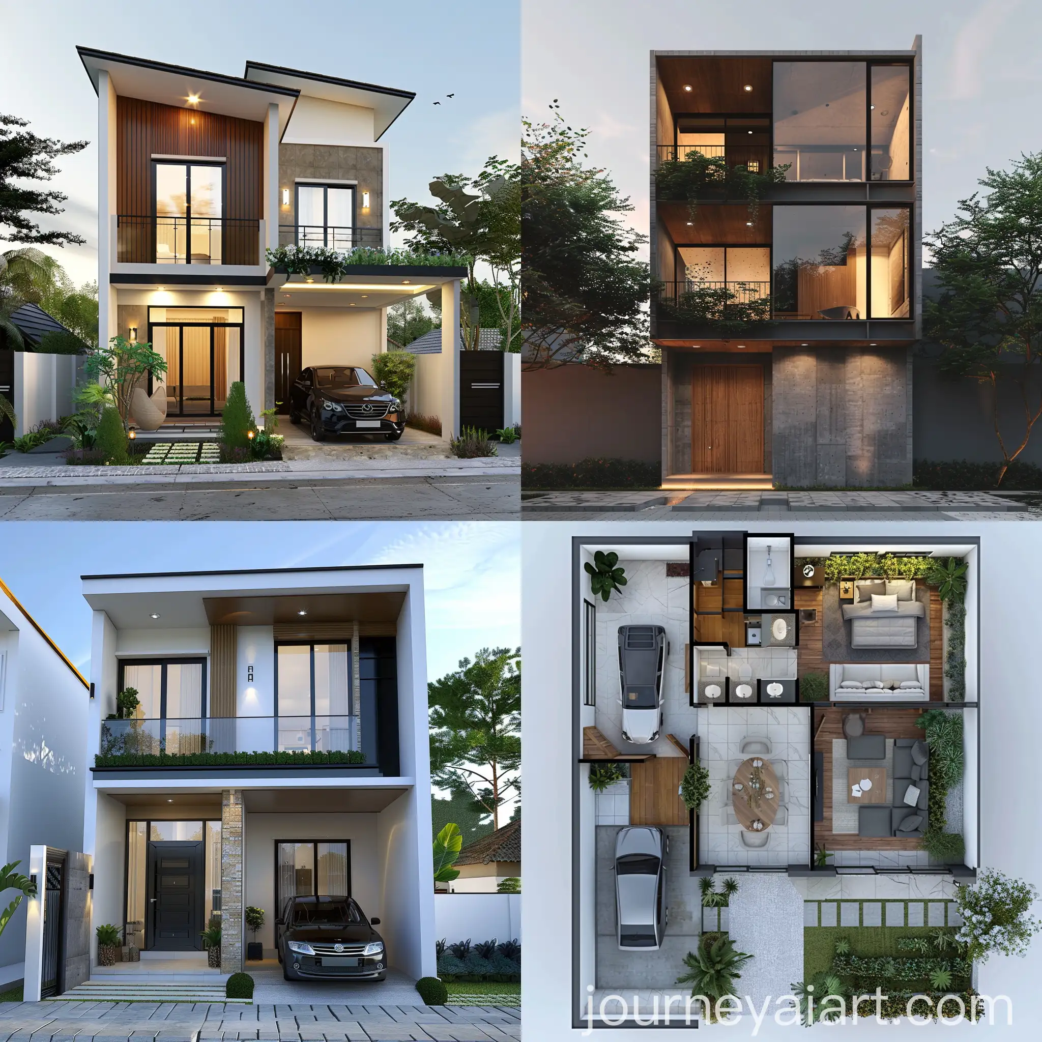 Modern-TwoStory-Minimalist-House-Interior-Design