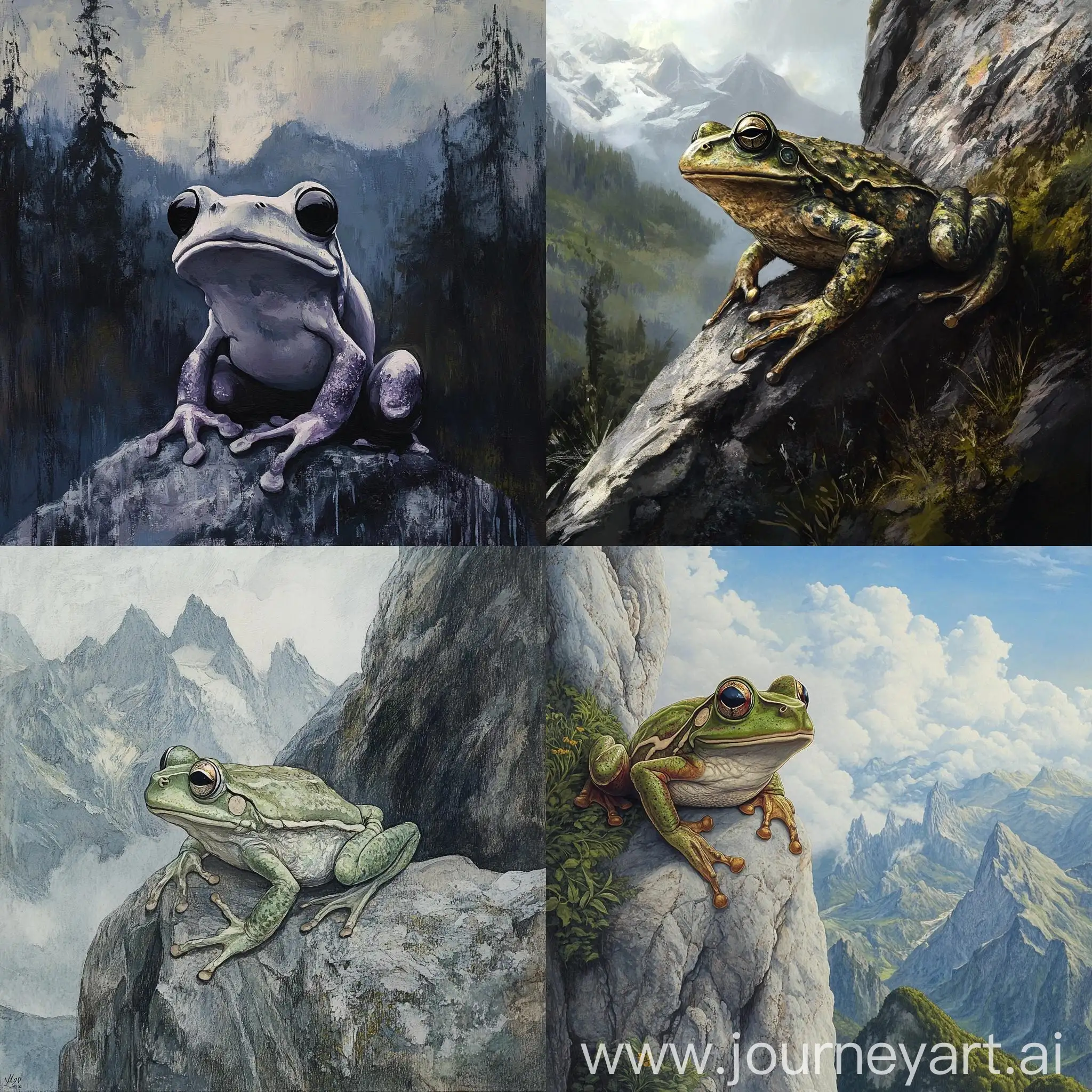 Deaf-Frog-Climbing-Mountain-Landscape