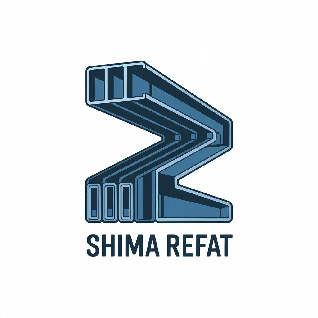 LOGO-Design-for-SHIMAA-REFAT-Steel-Aluminum-Structures-Theme