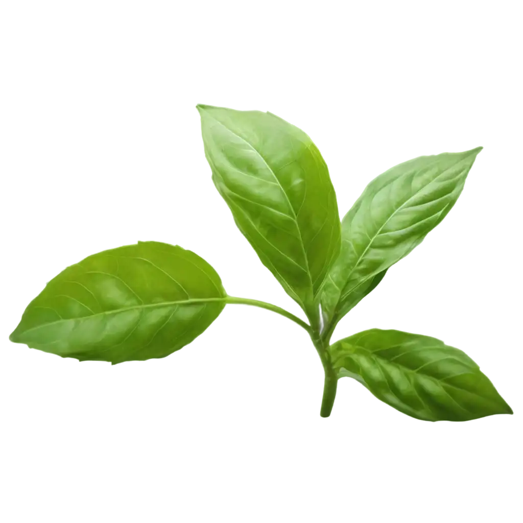 Basil-Leaf-PNG-Image-HighQuality-Transparent-Image-for-Diverse-Uses